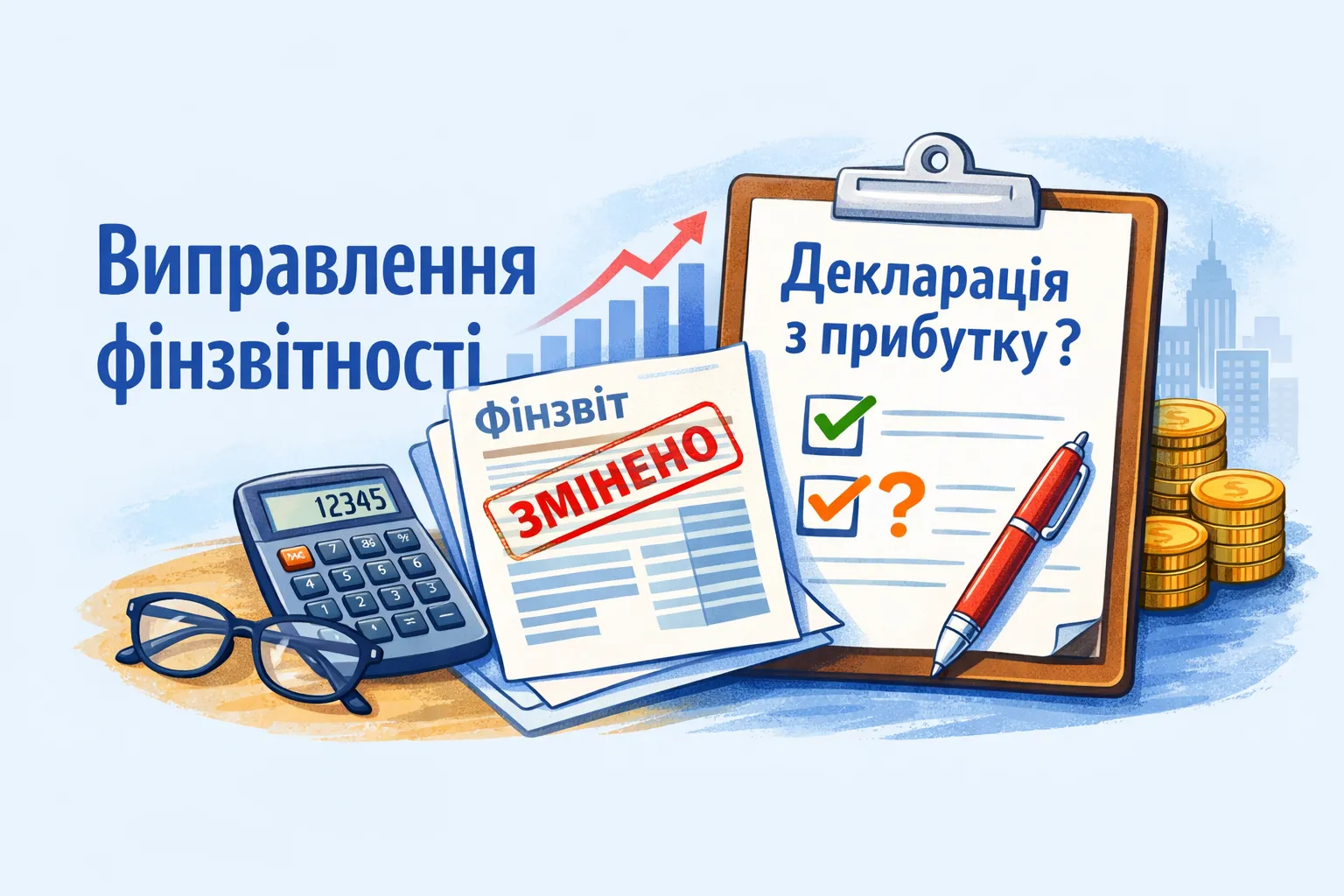 Виправили фінзвітність! Чи виправляти декларацію з податку на прибуток?