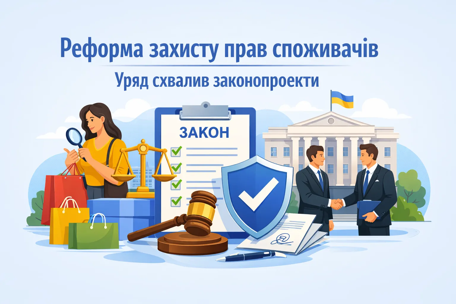 Реформа захисту прав споживачів: Уряд схвалив законопроекти