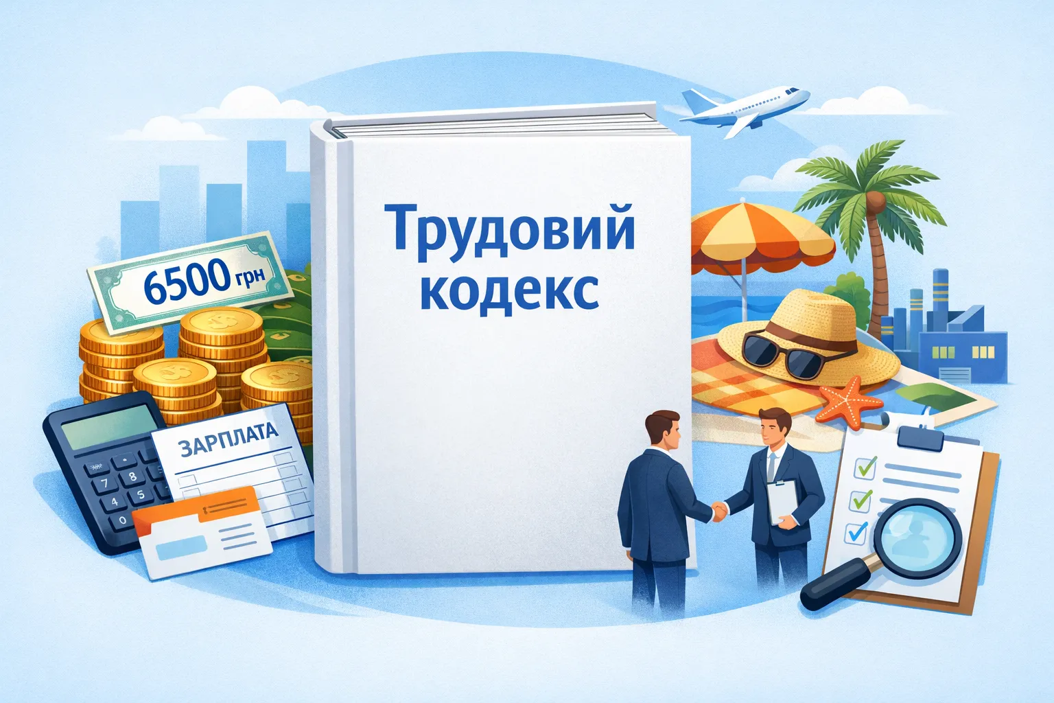Біла книга Трудового кодексу: мінзарплата, відпустки, детінізація!