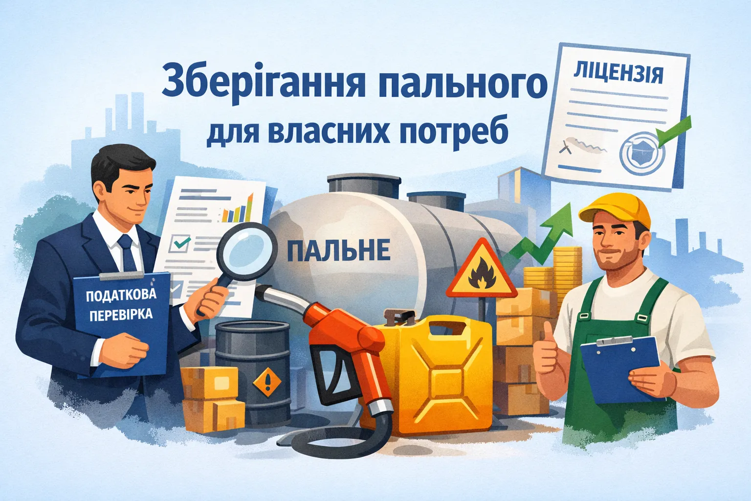 Чи порушують платники єдиного податку умови «спрощенки», зберігаючи пальне для власних потреб за наявності ліцензії?
