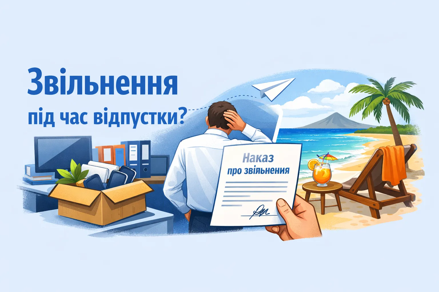 Чи може роботодавець звільнити працівника під час його відпустки?