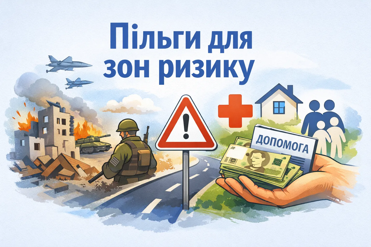 Перелік триторій ризику: які пільги для тих, хто найпершим потерпає від війни?