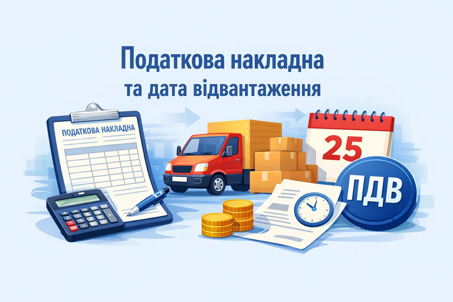 Податкова накладна та дата відвантаження: що потрібно знати платникам ПДВ