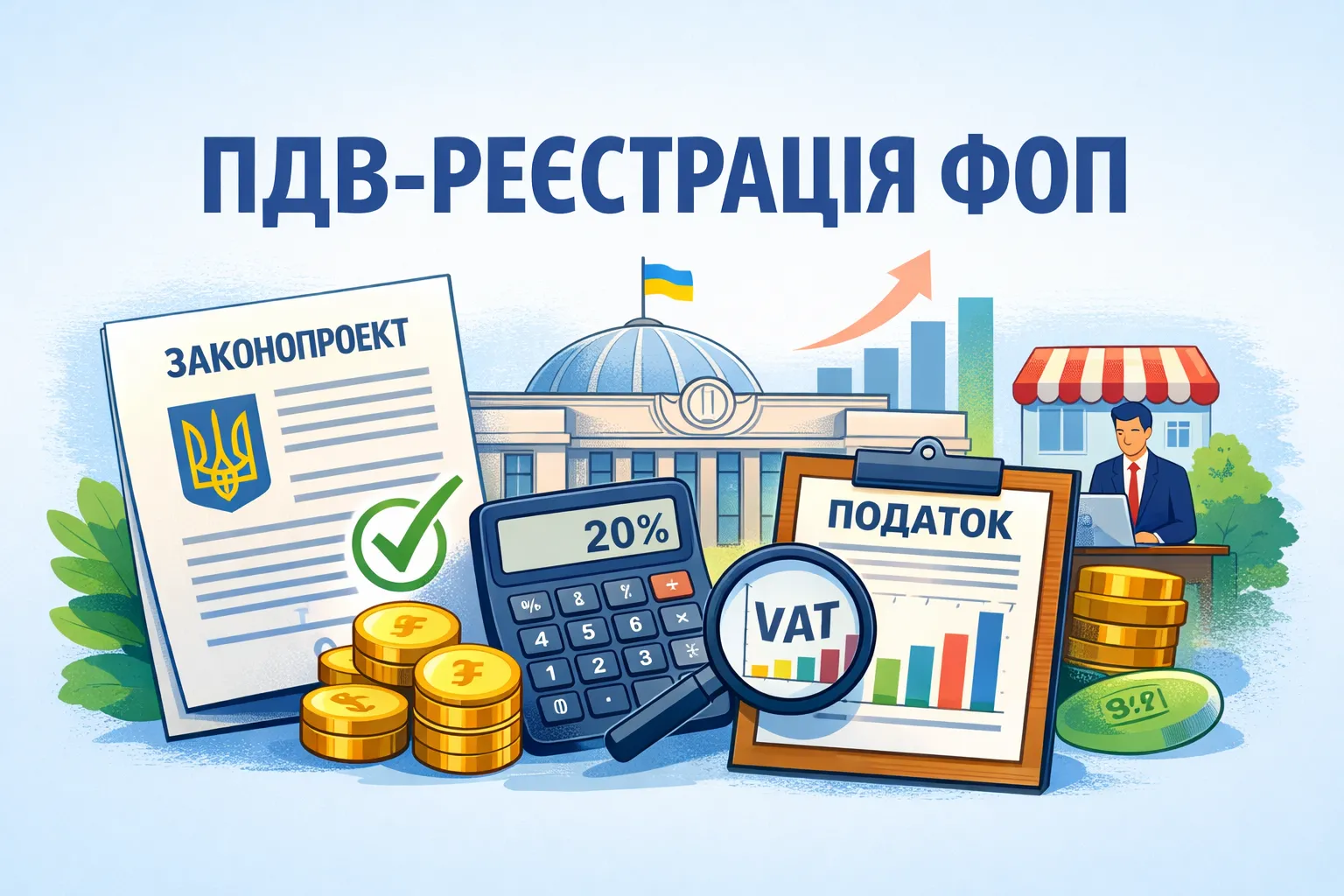 Обов’язкова ПДВ-реєстрація ФОП на єдиному податку