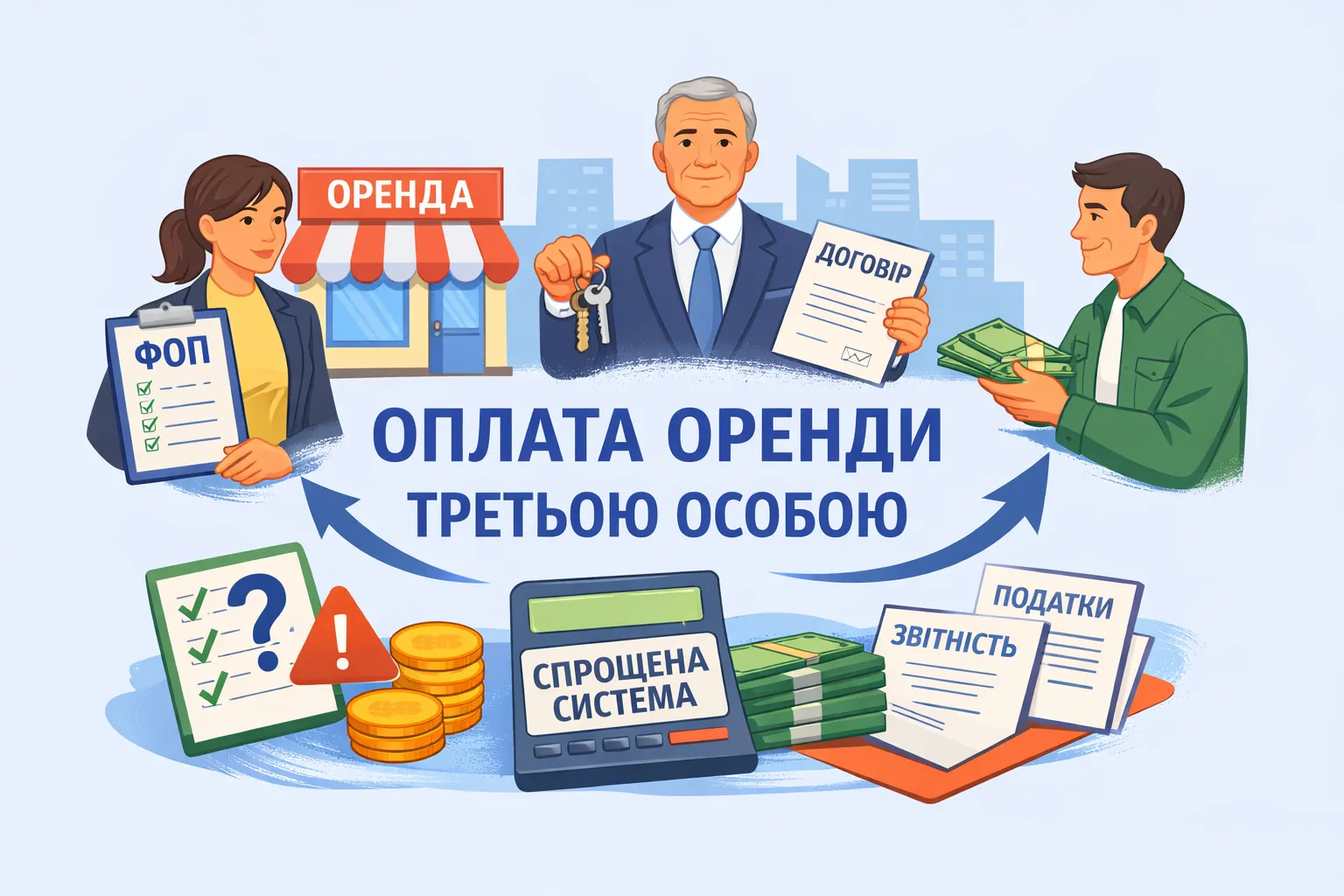 Оплата оренди третьою особою: чи втрачає ФОП-єдинник право на спрощену систему