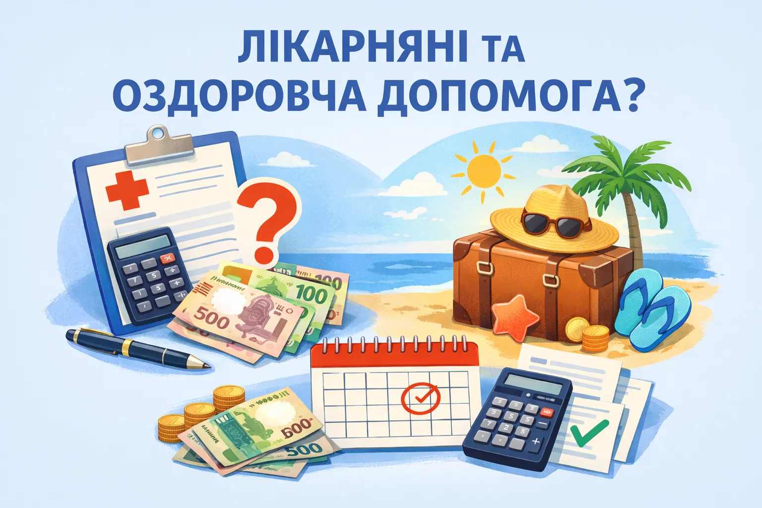 Рассчитываем больничные: включать ли матпомощь на оздоровление?