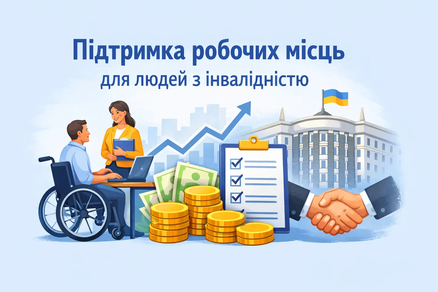 Компенсации за рабочие места для лиц с инвалидностью: Кабмин готовит новые правила