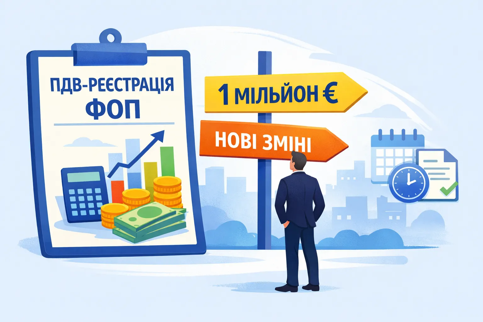 Обов’язкова ПДВ-реєстрація ФОП на єдиному: новий поріг та інші новини
