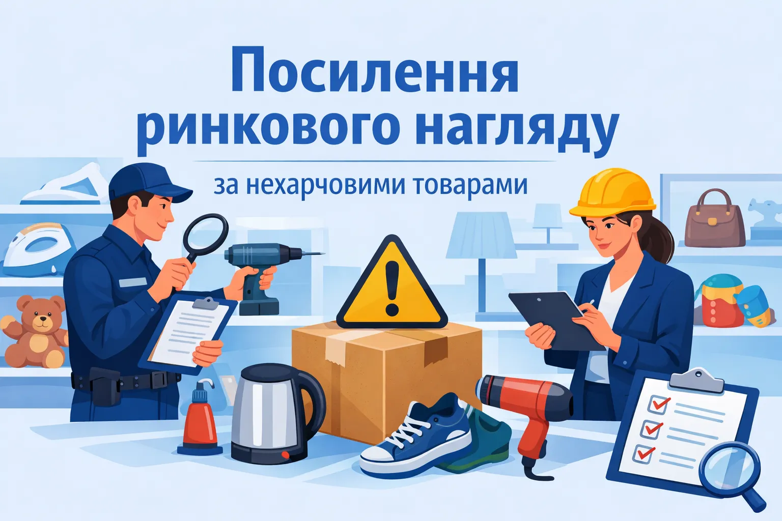 Органи контролю посилили ринковий нагляд за нехарчовими товарами