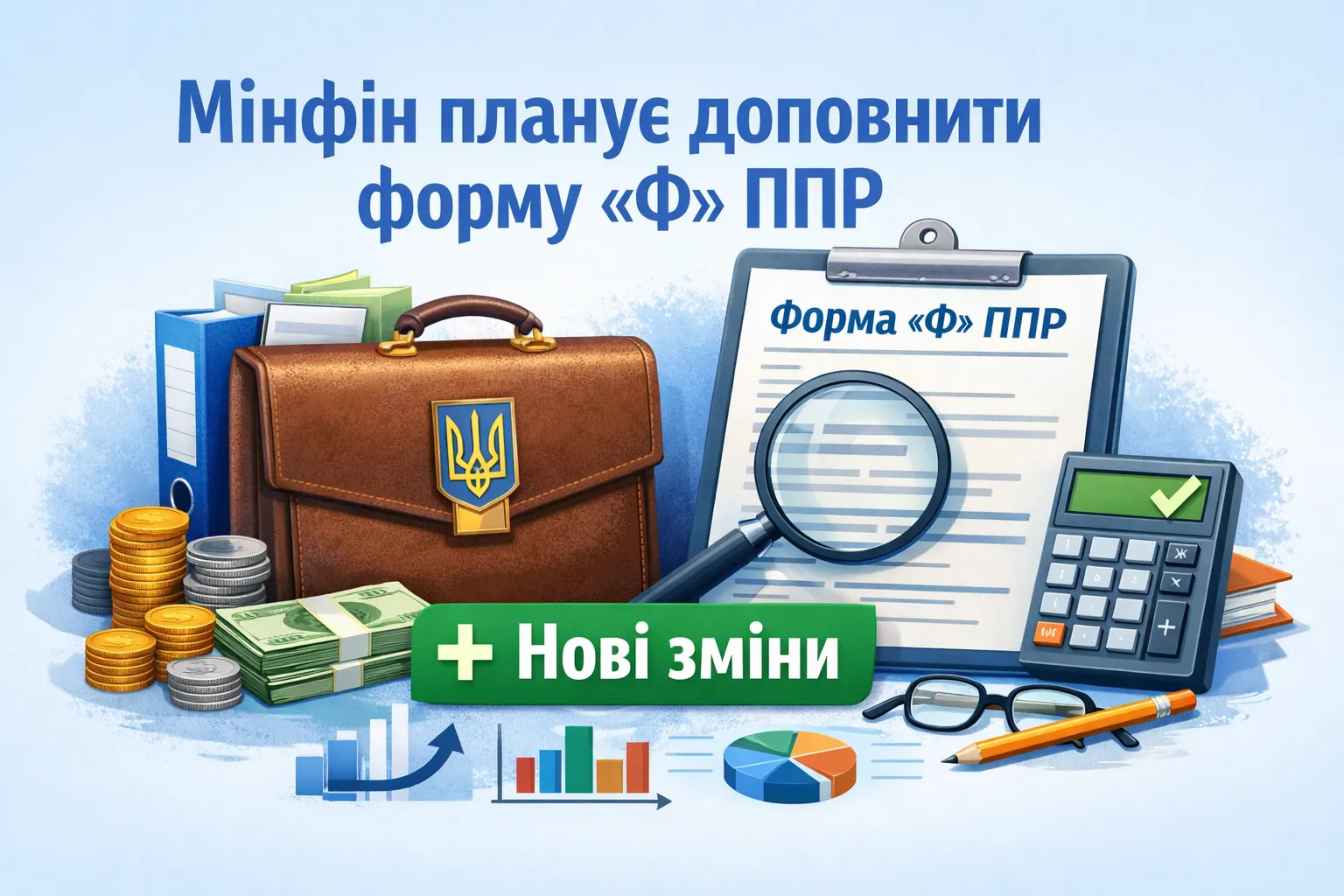 Мінфін планує доповнити форму «Ф» ППР