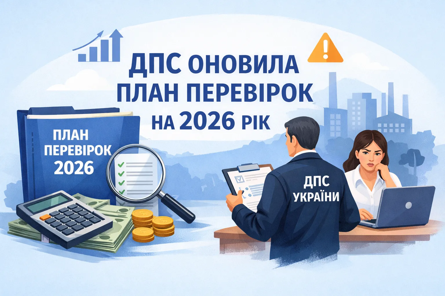 ДПС оновила план перевірок на 2026 рік ДПС оновила план перевірок на 2026 рік