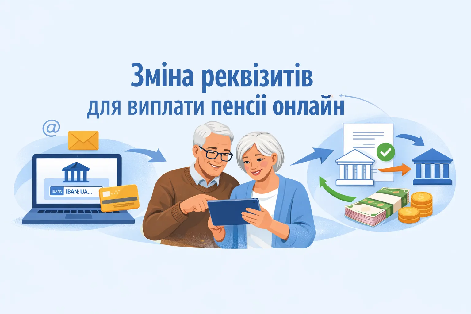 Как изменить банковские реквизиты для выплаты пенсии онлайн Как изменить банковские реквизиты для выплаты пенсии онлайн