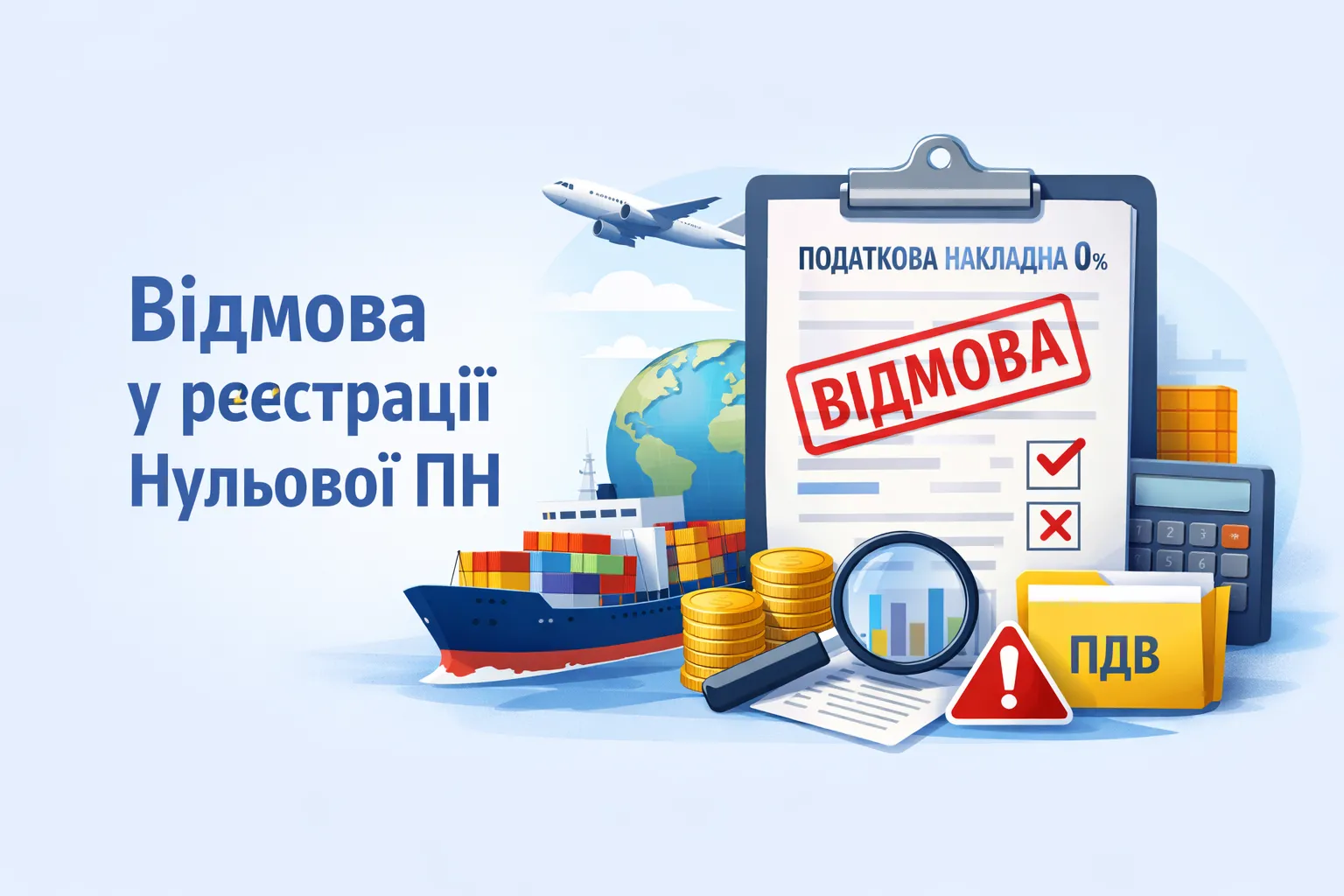 Експортне забезпечення і ПДВ: коли відмовляють у реєстрації нульової ПН