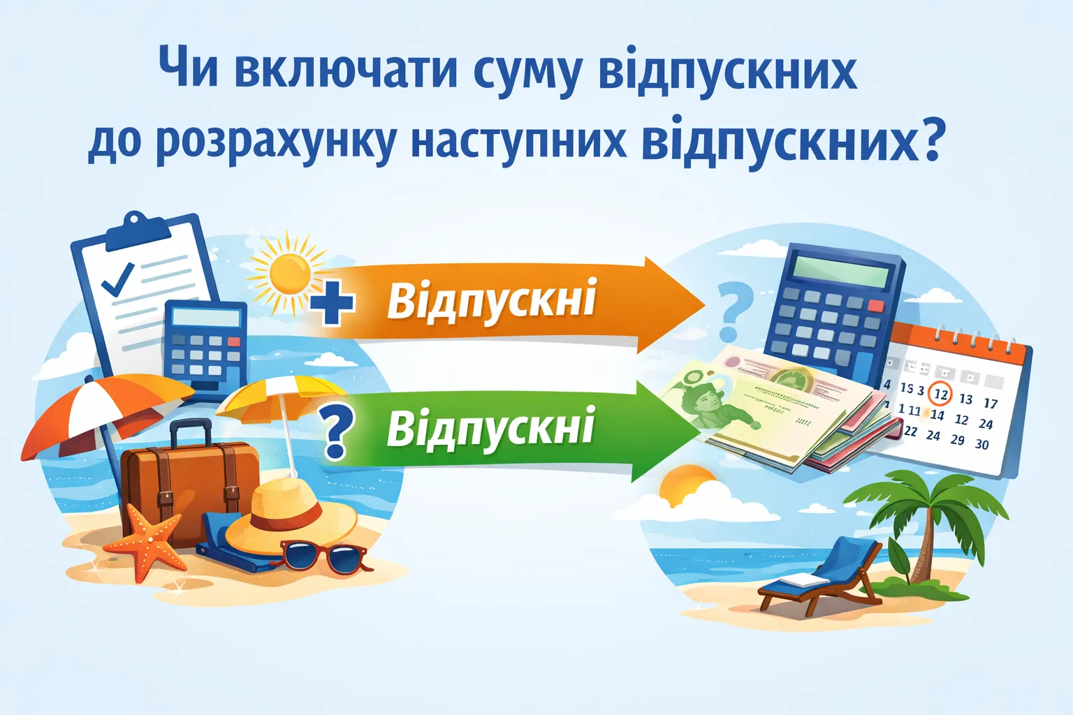 Чи включати суму відпускних до розрахунку наступних відпускних?