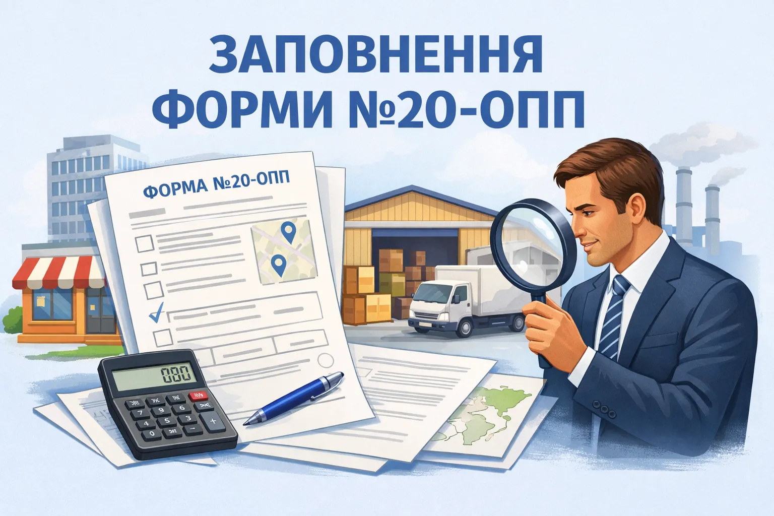 О заполнении формы №20-ОПП