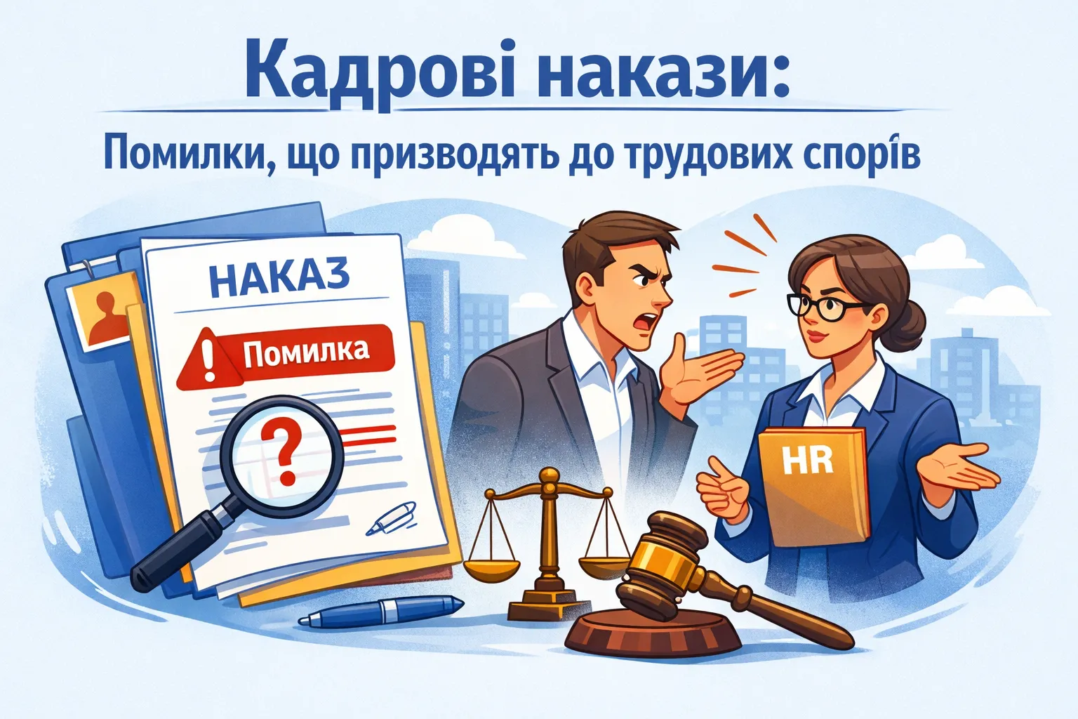 Кадровые приказы: ошибки, приводящие к трудовым спорам