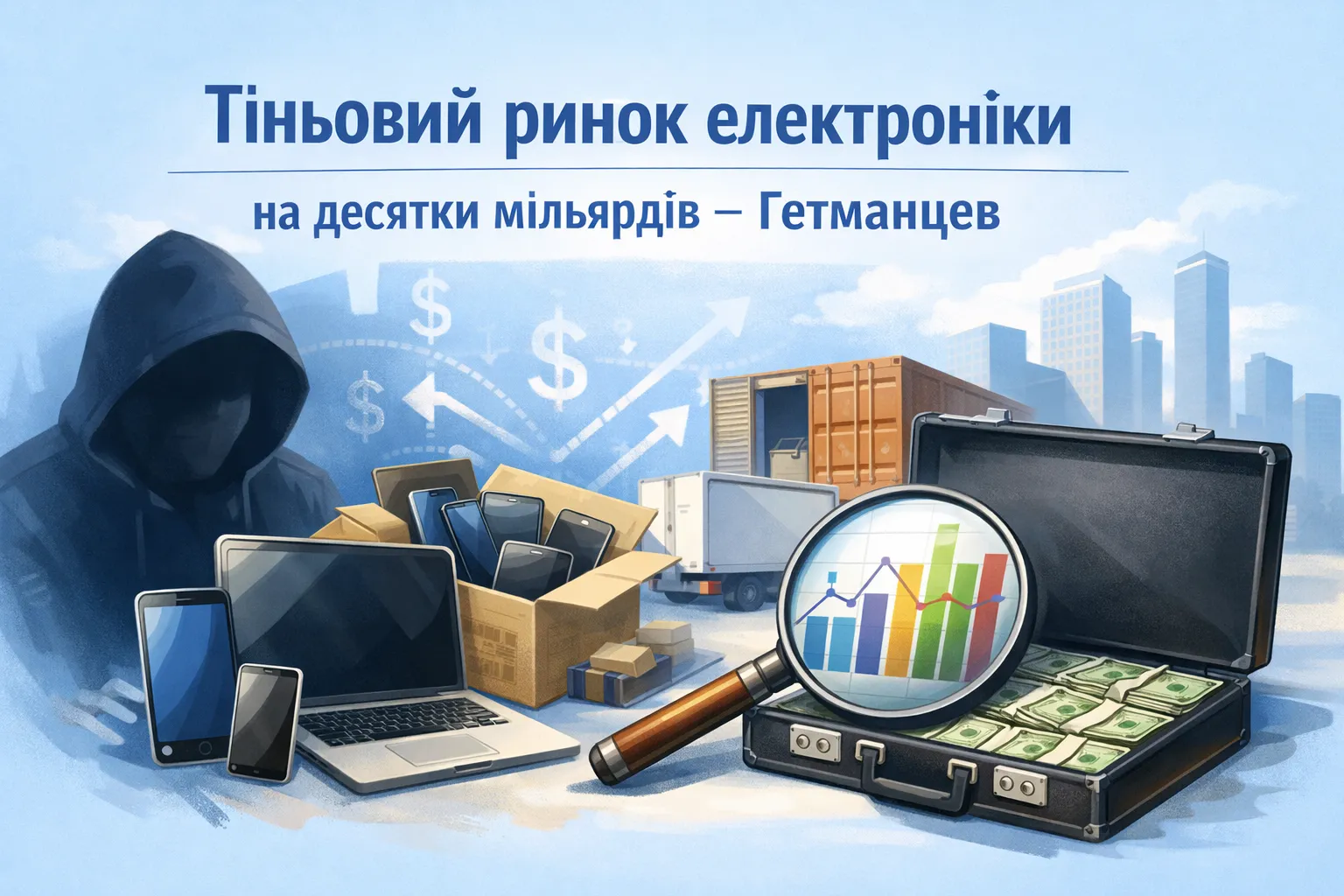 Тень на десятки миллиардов – что скрывает рынок электроники, - Гетманцев