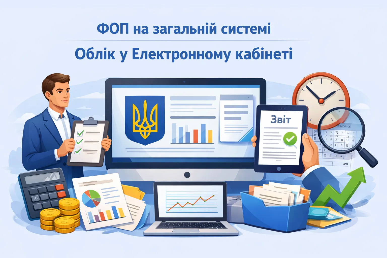 ФОП на загальній системі: облік у Електронному кабінеті