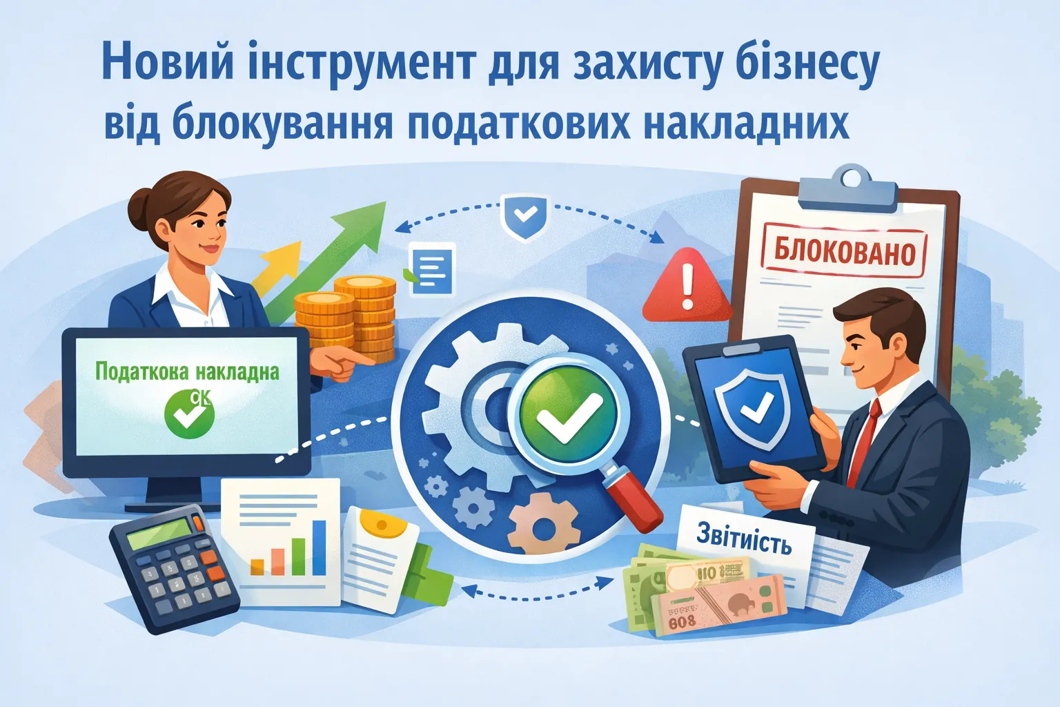 ДПС пропонує інструмент, який допоможе бізнесу уникати блокування податкових накладних ДПС пропонує інструмент, який допоможе бізнесу уникати блокування податкових накладних