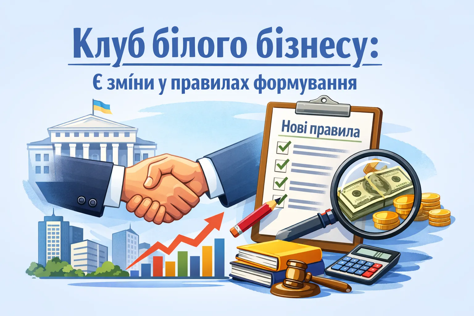 Клуб білого бізнесу: є зміни у правилах формування 