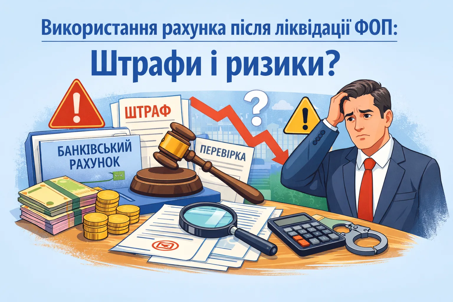 Использование счета после ликвидации ФЛП: штрафы и риски? Использование счета после ликвидации ФЛП: штрафы и риски?