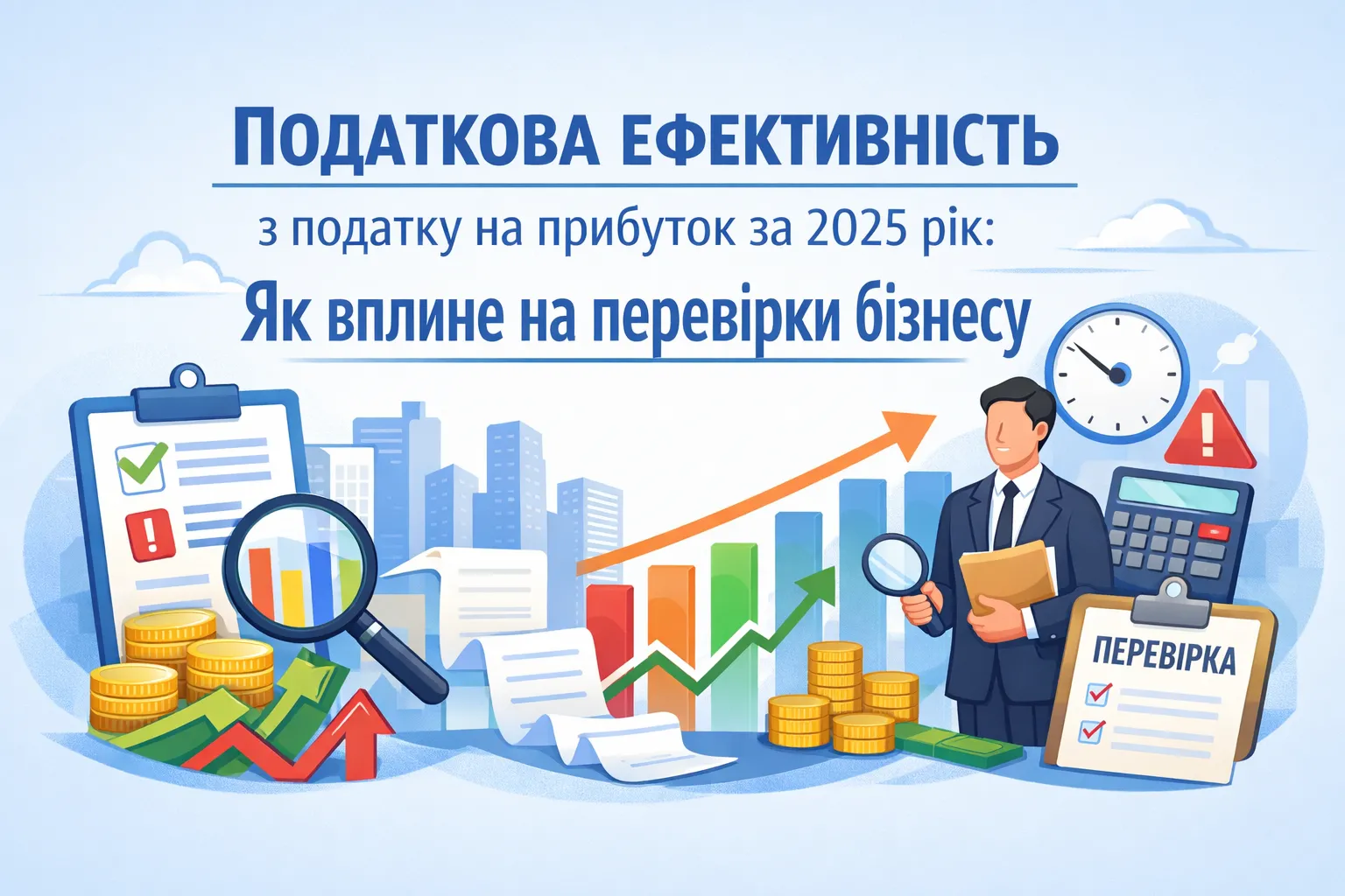 Податкова ефективність з податку на прибуток за 2025 рік: як вплине на перевірки бізнесу