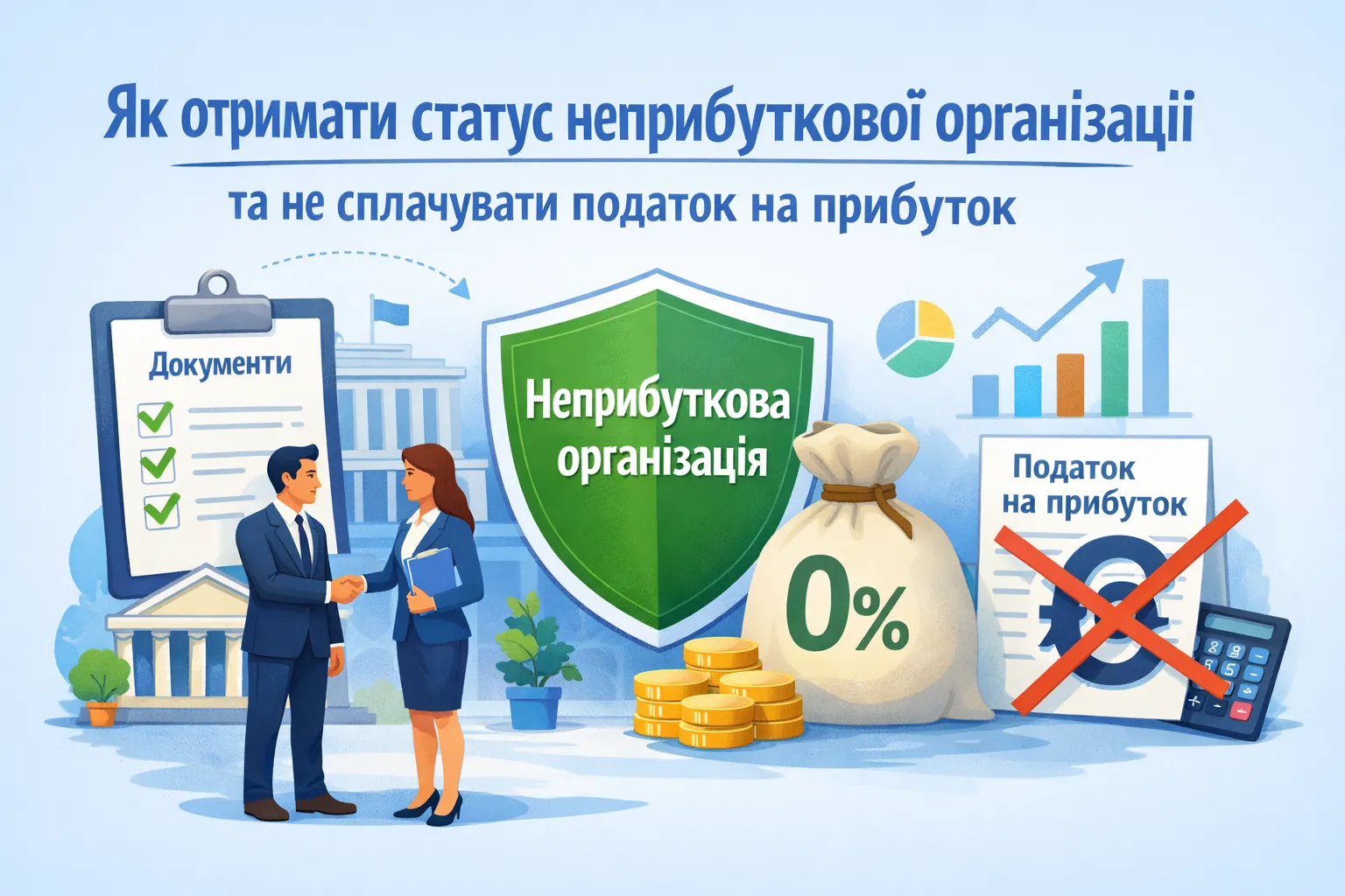 Как получить статус неприбыльной организации и не платить налог на прибыль Как получить статус неприбыльной организации и не платить налог на прибыль