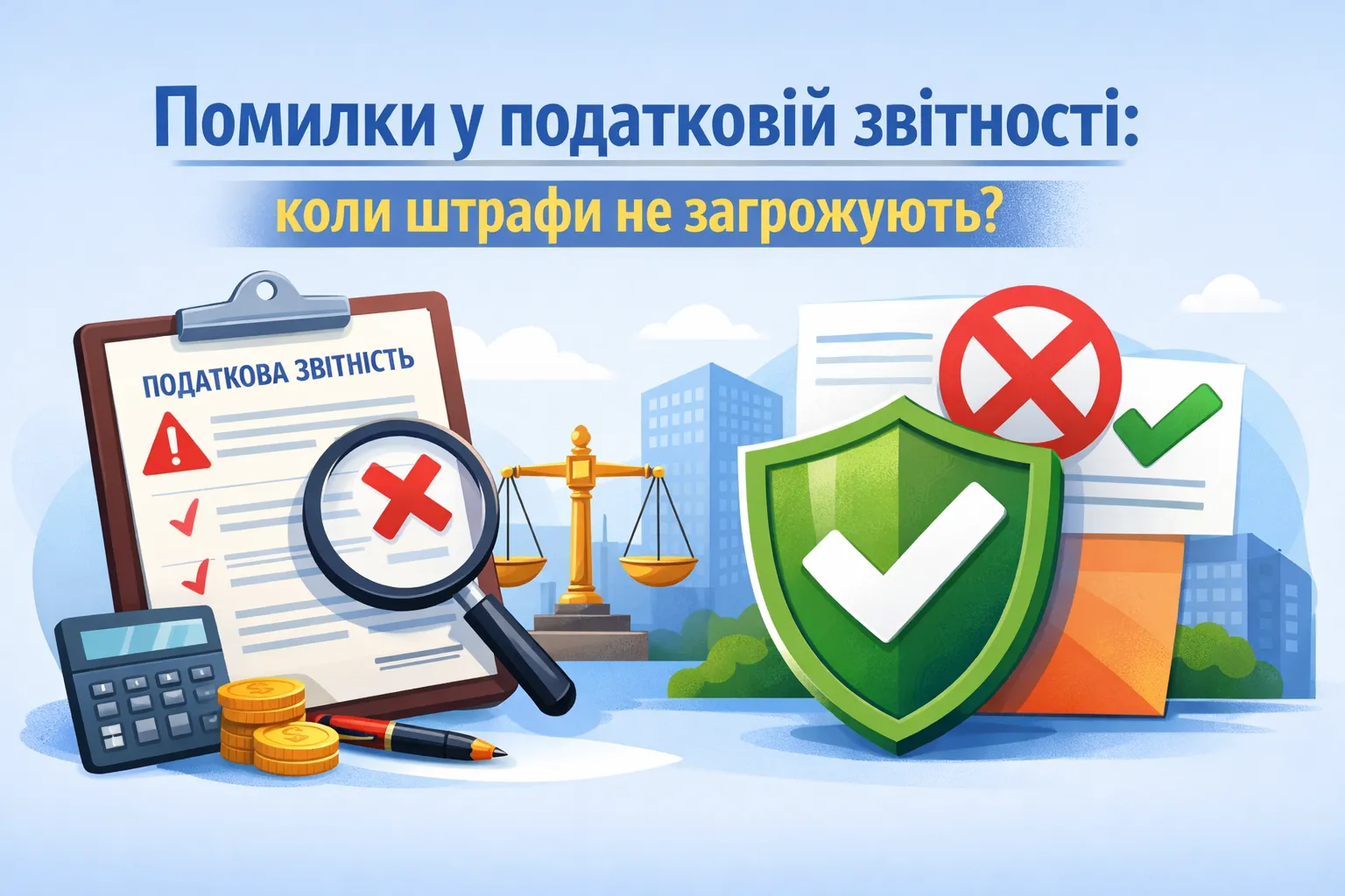 Ошибки в налоговой отчетности: когда штрафы не грозят? Ошибки в налоговой отчетности: когда штрафы не грозят?