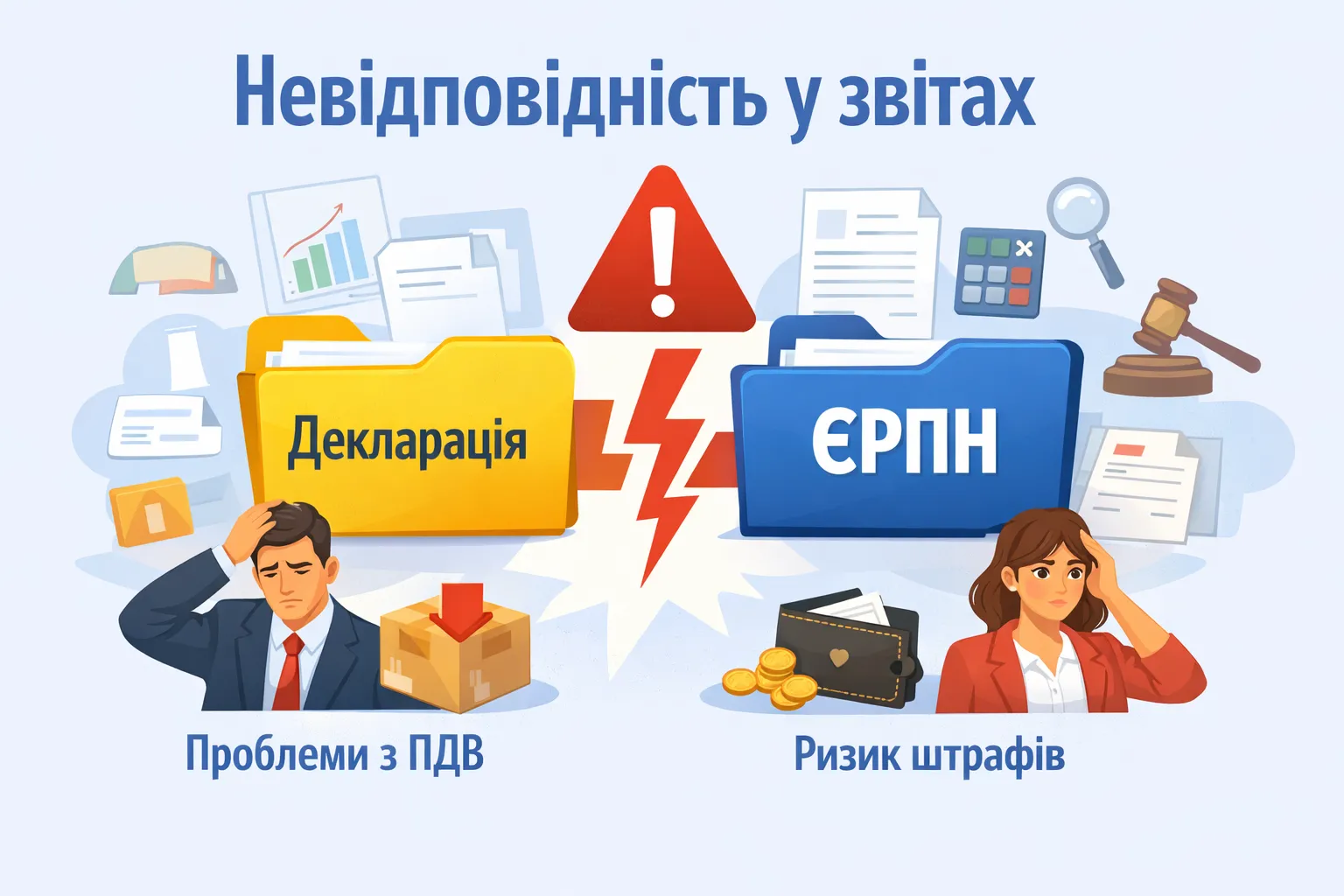 Розбіжності між деклараціями та ЄРПН: наслідки для продавця й покупця Розбіжності між деклараціями та ЄРПН: наслідки для продавця й покупця