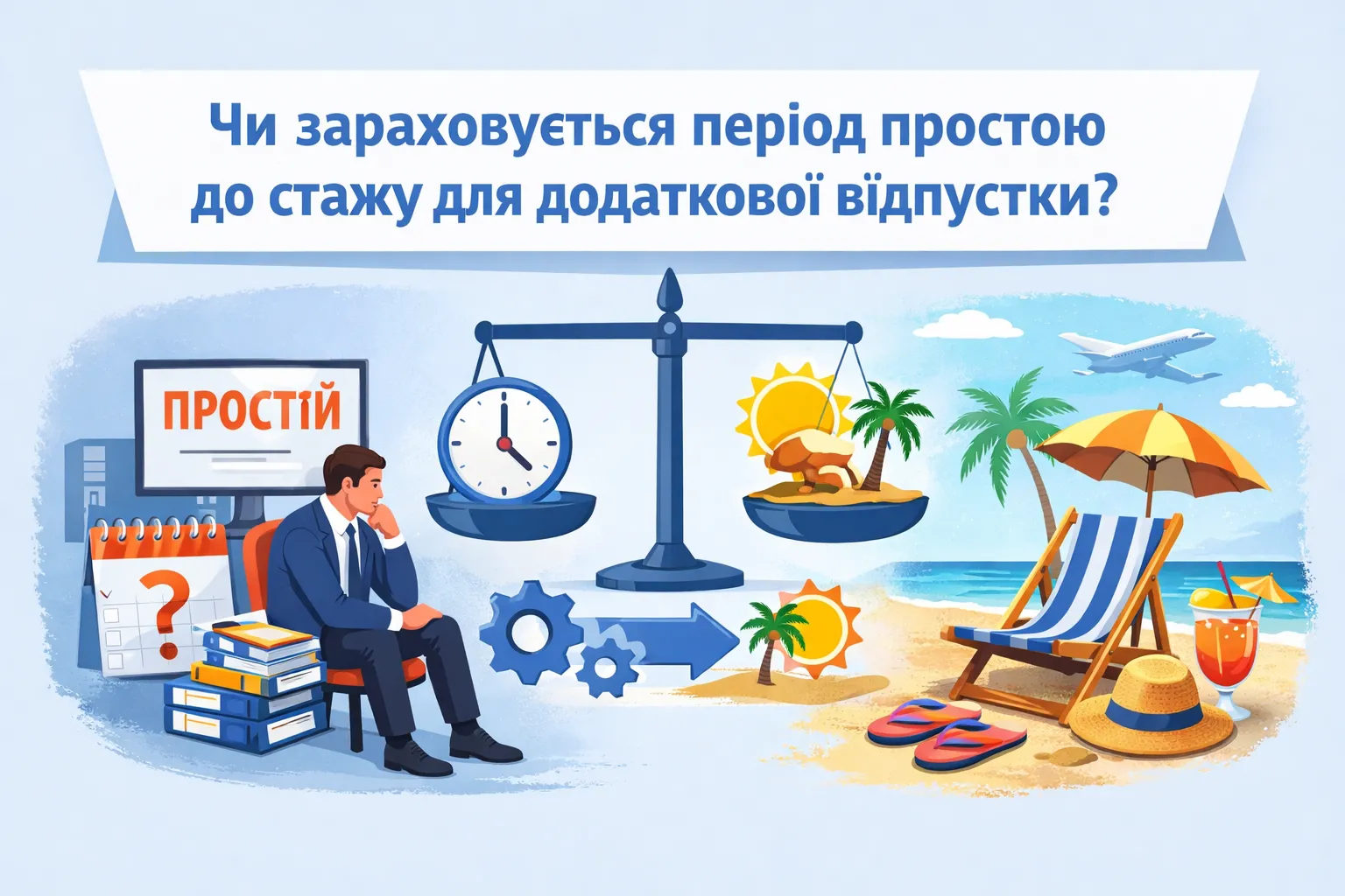 Засчитывается ли период простоя в стаж для предоставления ежегодного дополнительного отпуска?