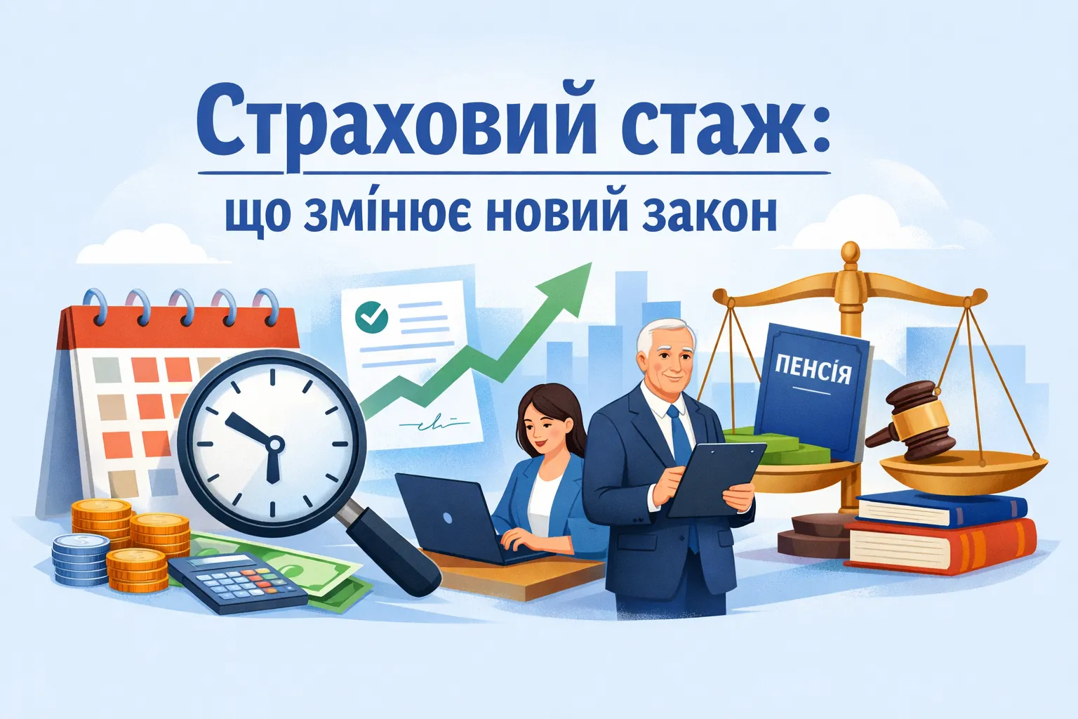 Страховий стаж: що змінює новий закон