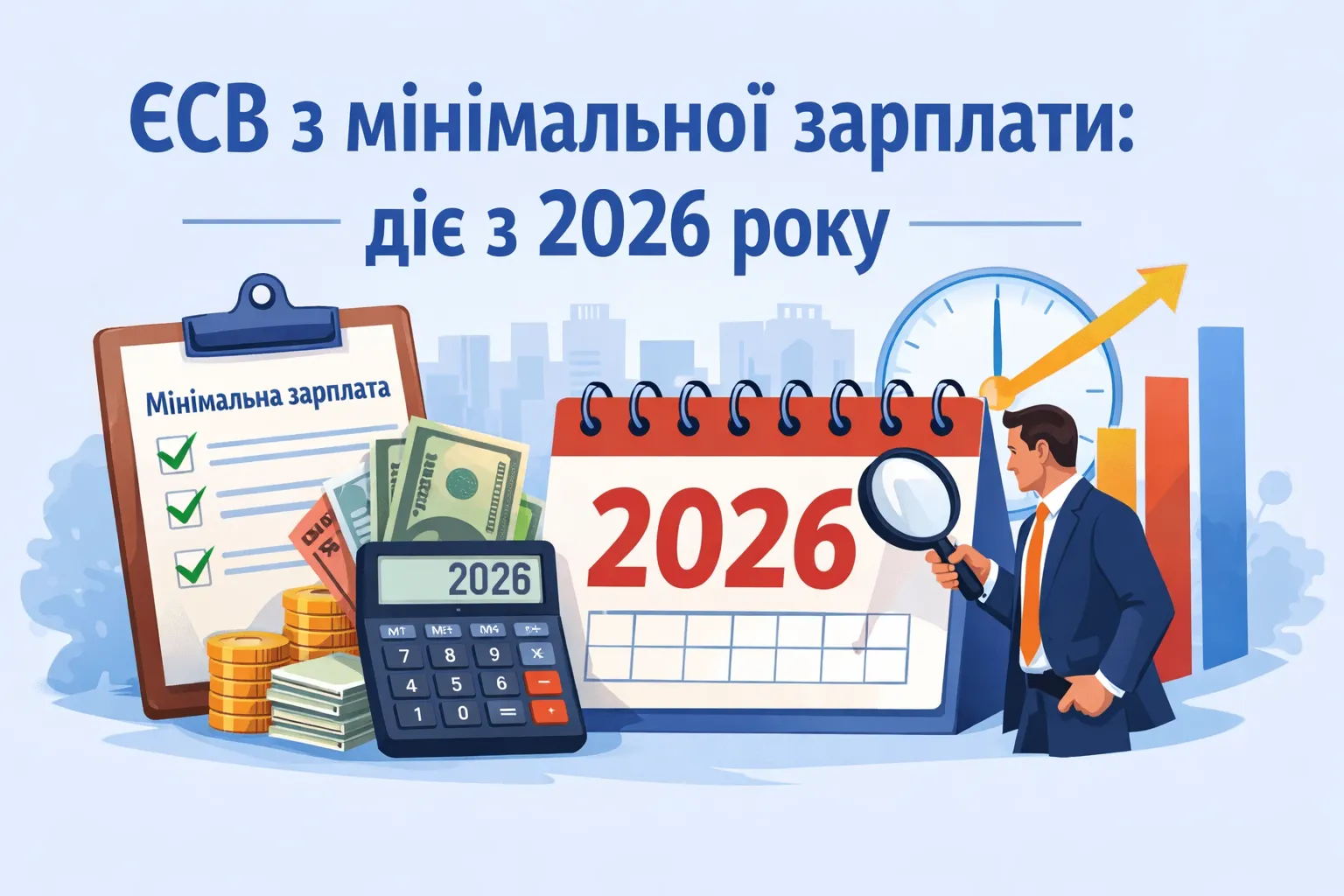 ЄСВ з мінімальної зарплати: застосовуємо вимогу у 2026 році