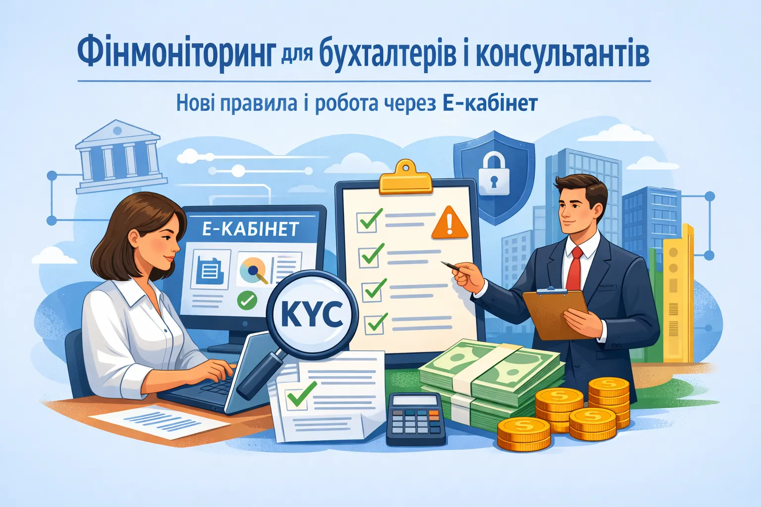 Фінмоніторинг для бухгалтерів і консультантів: нові правила обліку та робота через Е-кабінет Фінмоніторинг для бухгалтерів і консультантів: нові правила обліку та робота через Е-кабінет