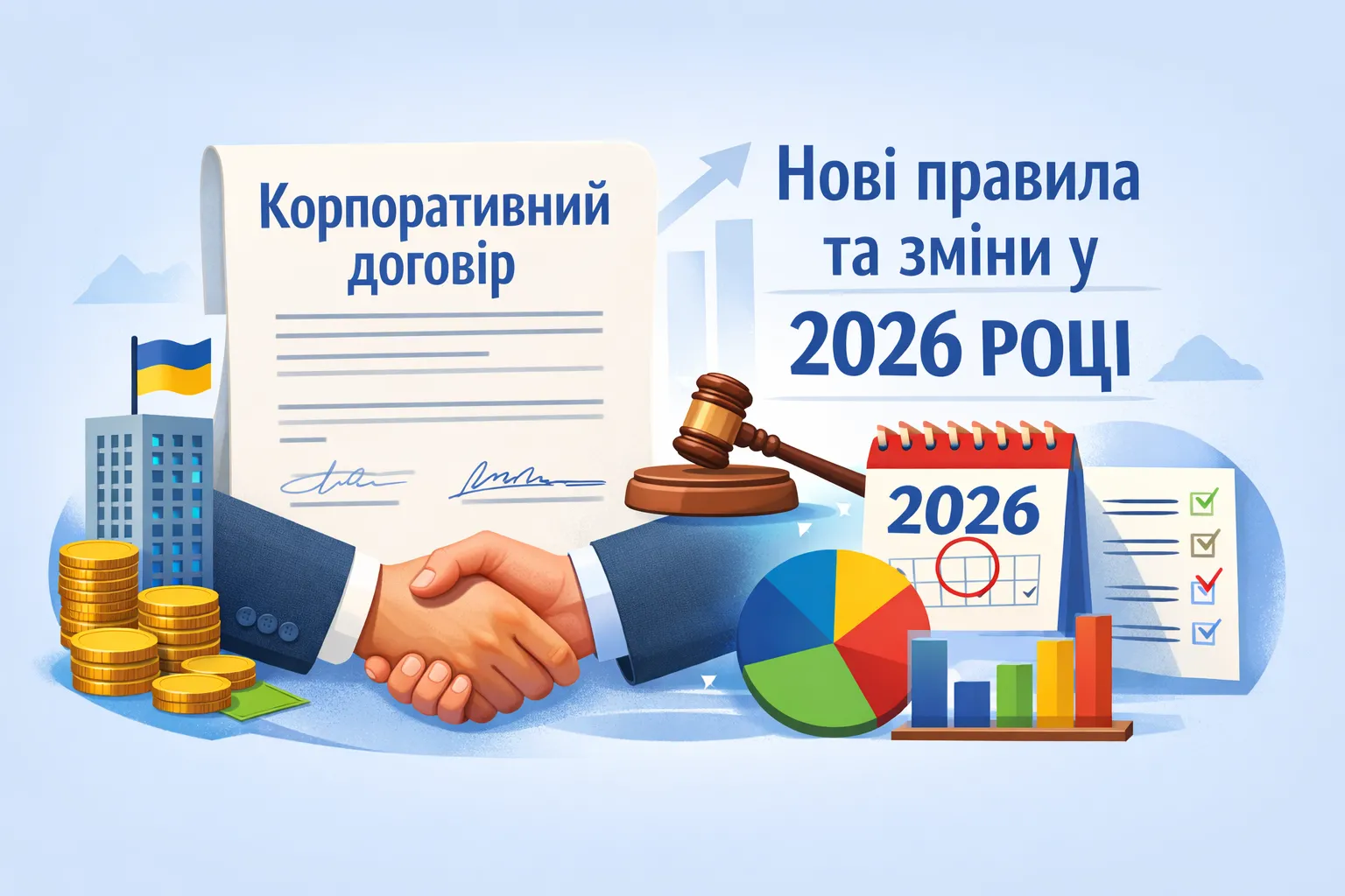 Корпоративний договір в Україні: нові правила та зміни у 2026 році Корпоративний договір в Україні: нові правила та зміни у 2026 році