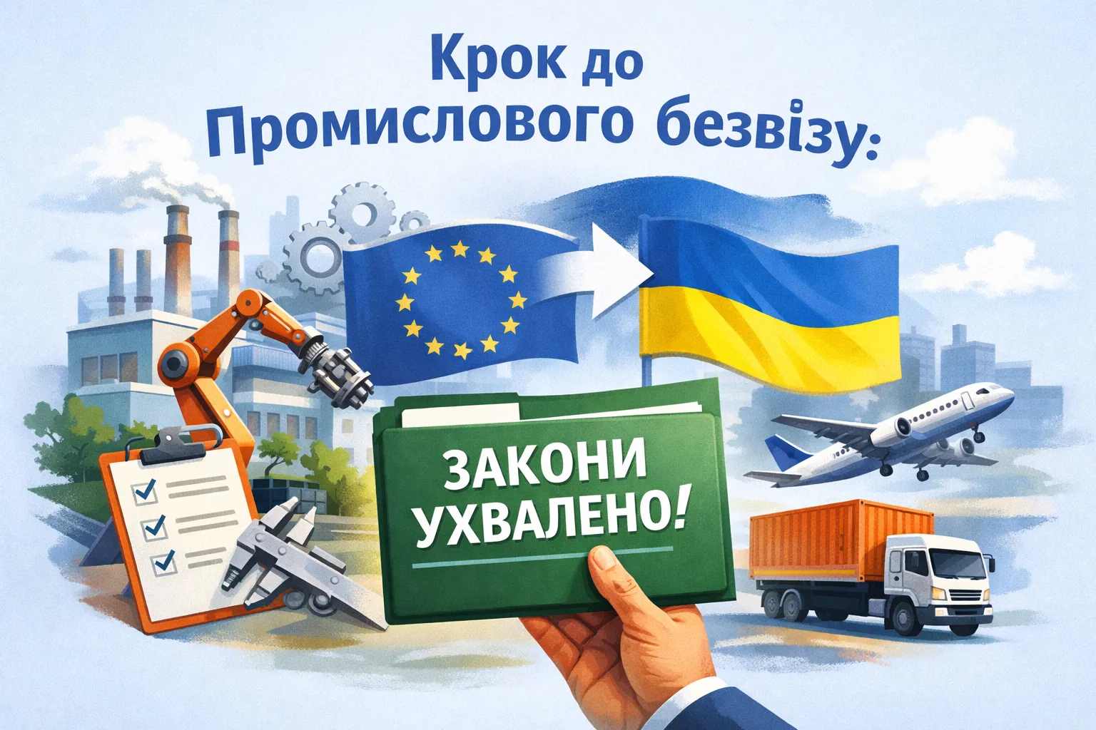 Ще один крок до «промислового безвізу»: Рада ухвалила необхідні законопроєкти