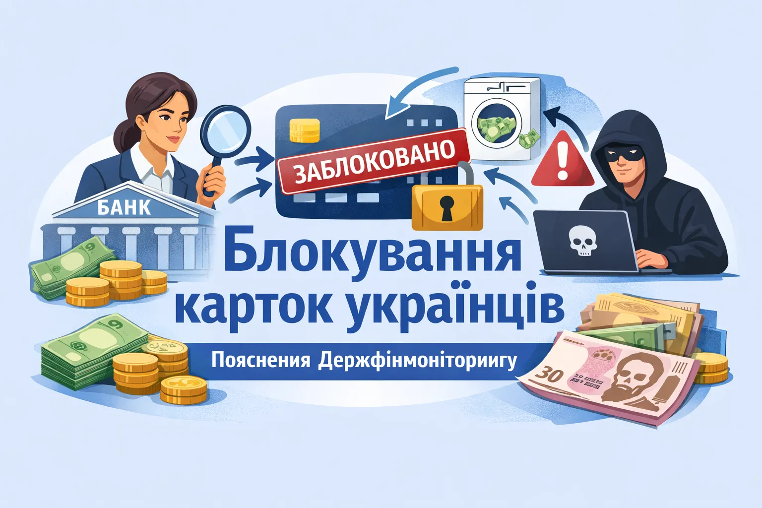 Кто и почему блокируют карты украинцев — объяснение Госфинмониторинга Кто и почему блокируют карты украинцев — объяснение Госфинмониторинга