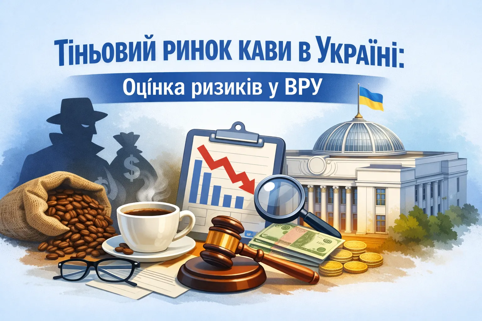 Тіньовий ринок кави в Україні: у ВРУ оцінили ризики