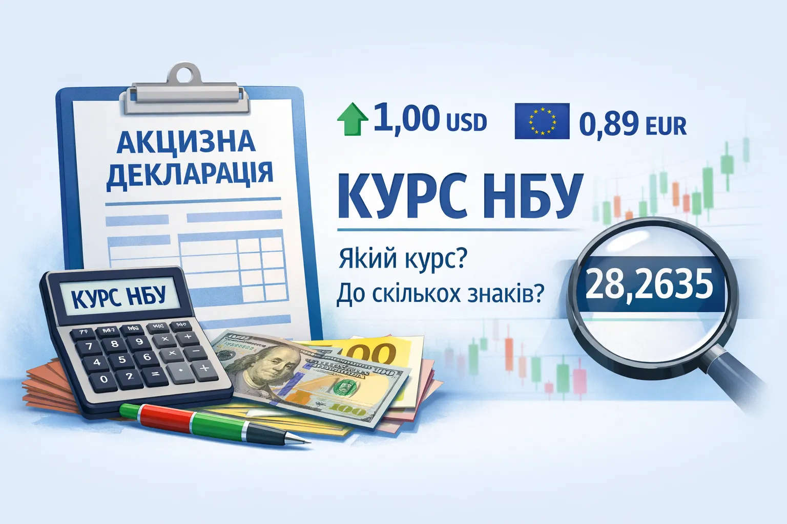 Акцизная декларация: какой курс НБУ брать и до скольких знаков округлять? Акцизная декларация: какой курс НБУ брать и до скольких знаков округлять?