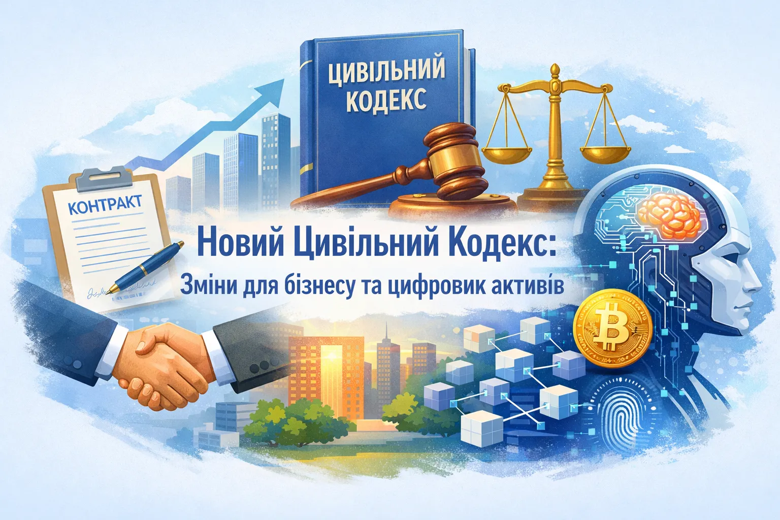 Новый Гражданский кодекс: что изменит проект № 15150 для бизнеса, ИИ и цифровых активов