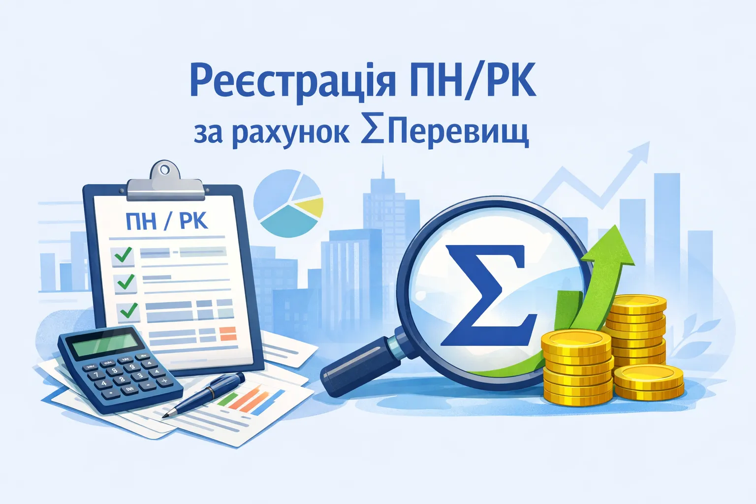 Реєстрація ПН/РК за рахунок ∑Перевищ