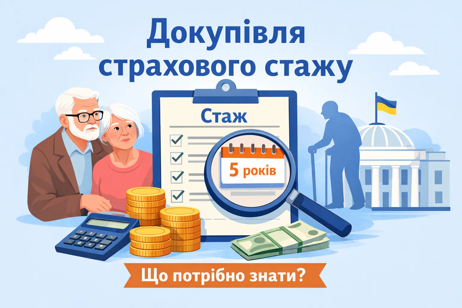 Не вистачає стажу для пенсії: як його докупити та що потрібно знати Не вистачає стажу для пенсії: як його докупити та що потрібно знати