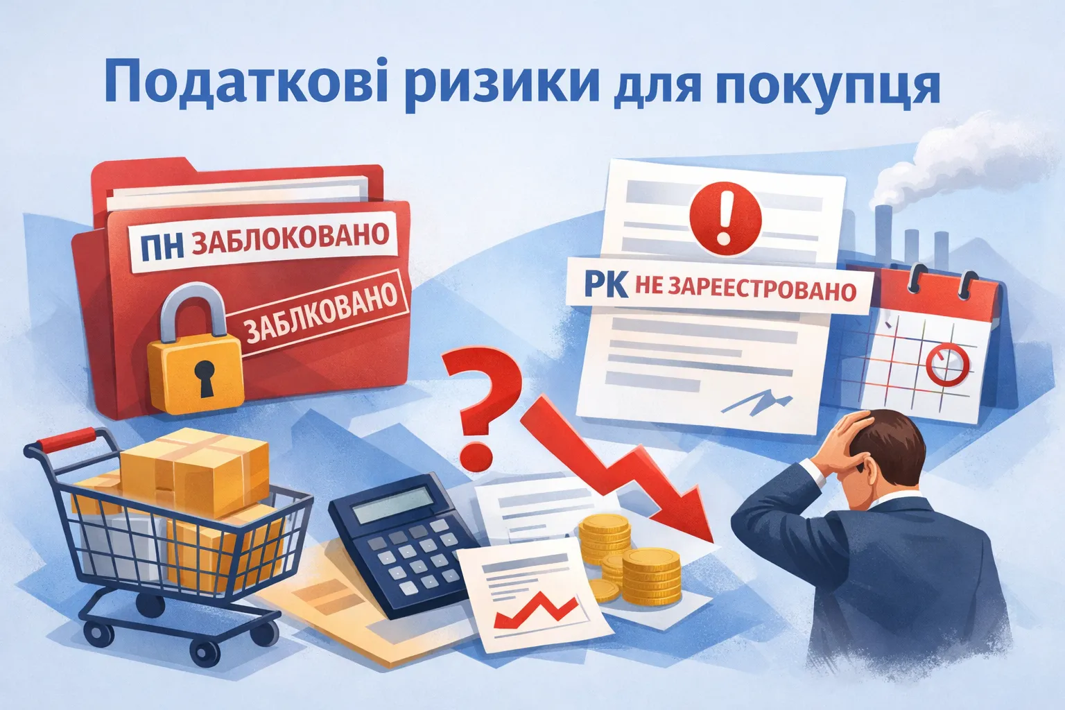 ПН заблоковано, РК не зареєстровано вчасно: які ризики для покупця? ПН заблоковано, РК не зареєстровано вчасно: які ризики для покупця?