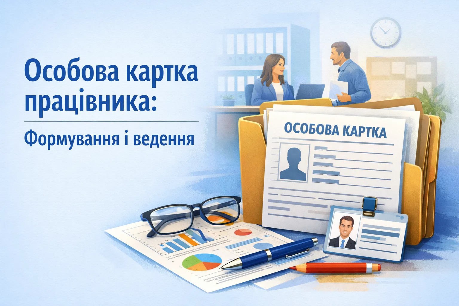 Особова картка працівника: формування і ведення