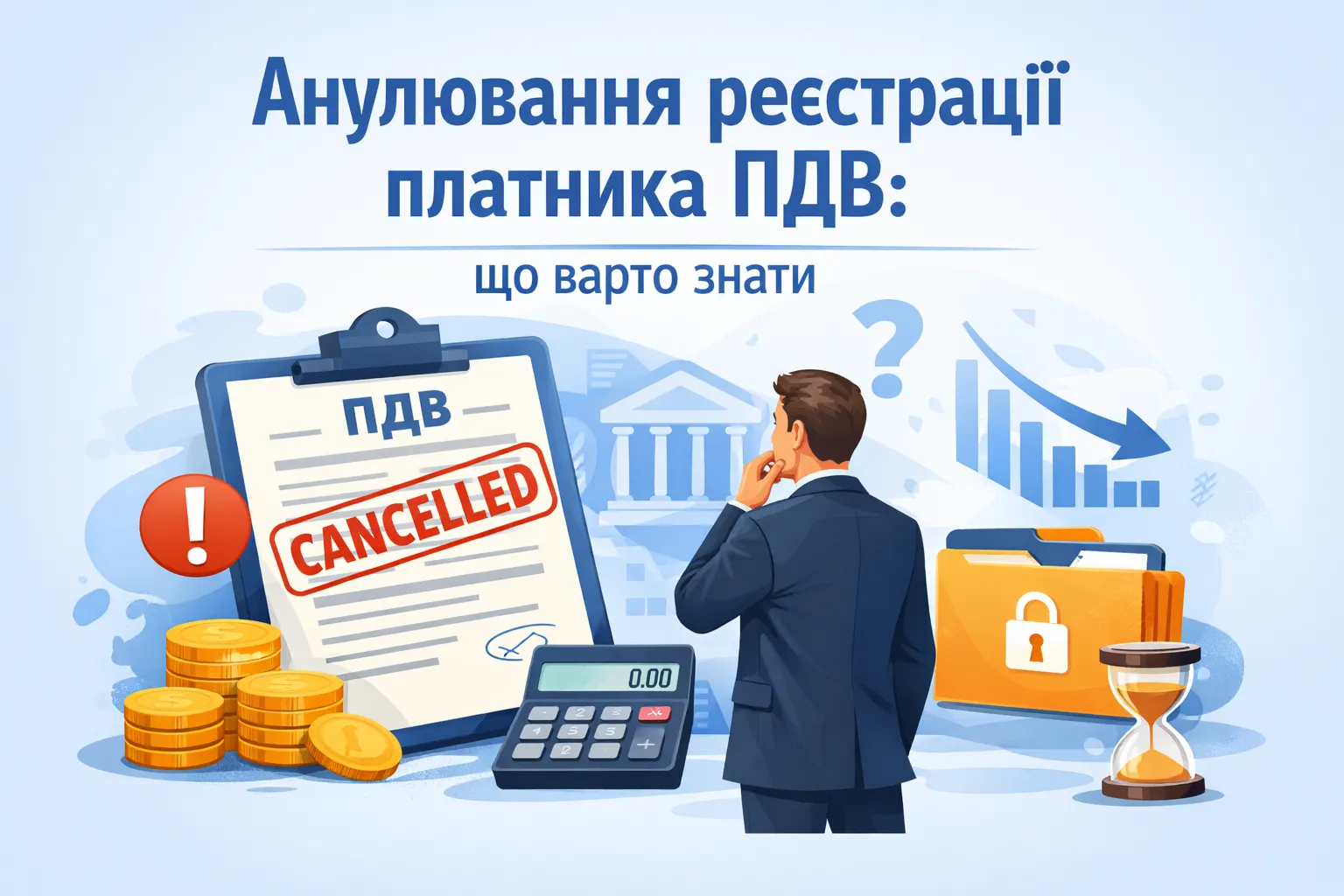 Анулювання реєстрації платника ПДВ: що варто знати