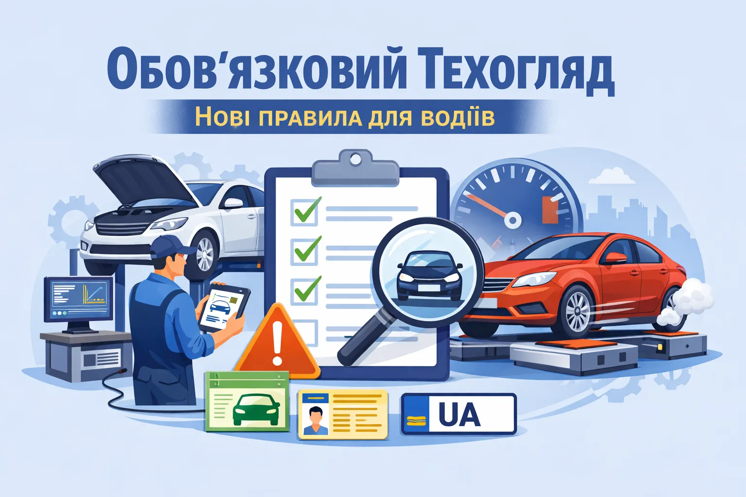 В Украине возвращают обязательный техосмотр: что изменится для автовладельцев