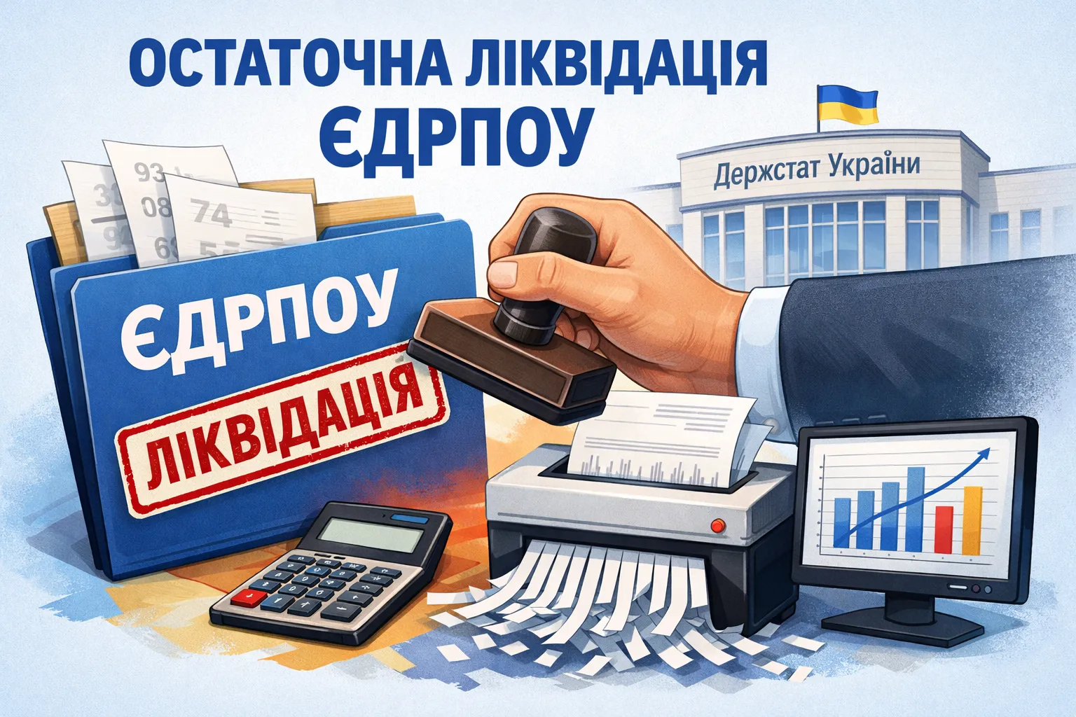 Держстат ініціював остаточну ліквідацію ЄДРПОУ