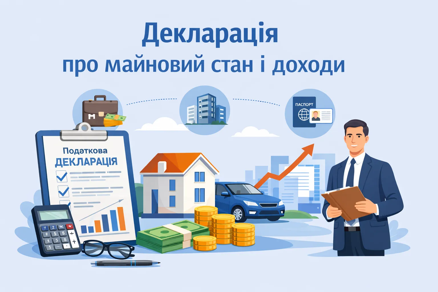 Обов'язкове подання податкової Декларації про майновий стан і доходи: основні випадки