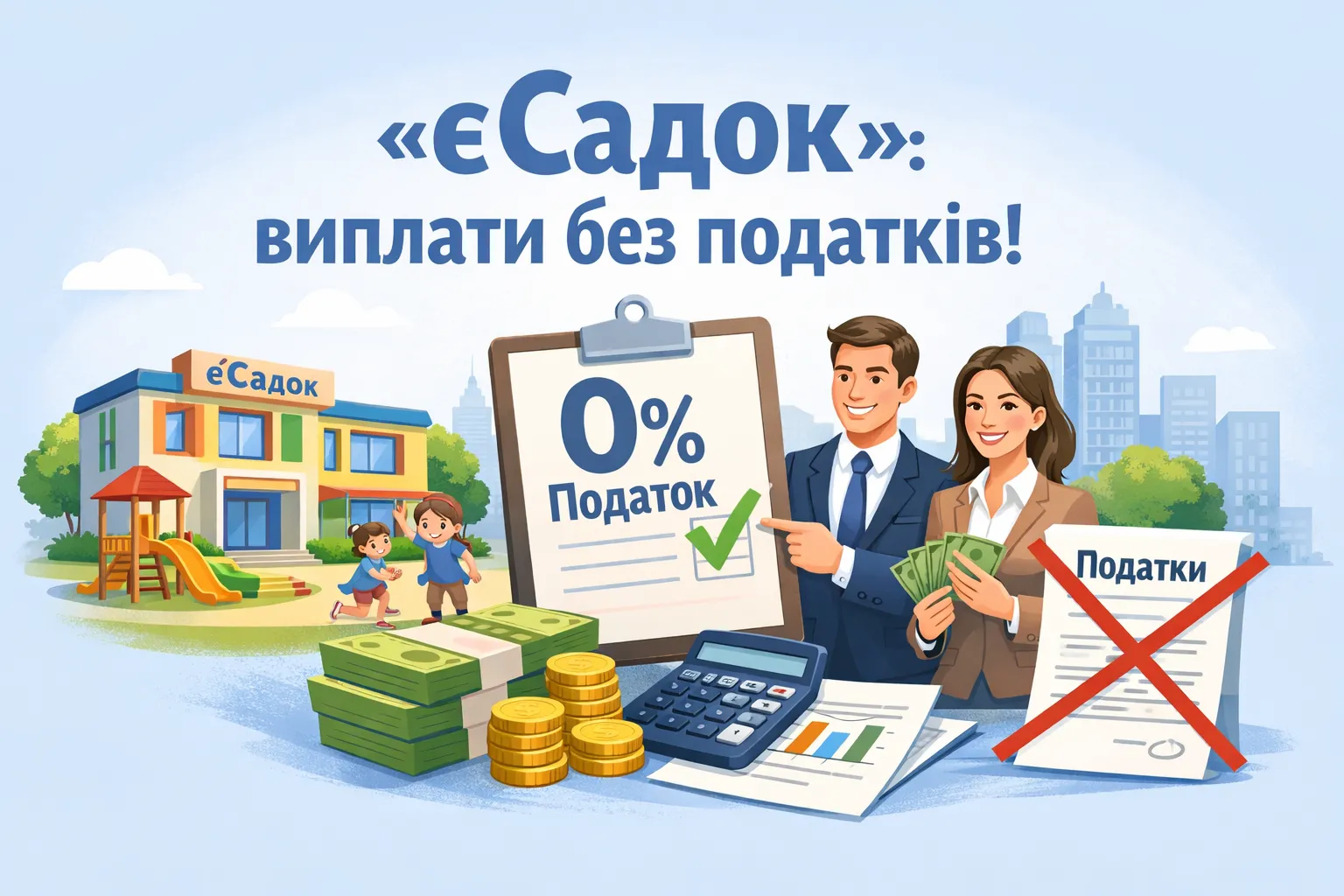 «єСадок»: пропонують звільнити виплати від оподаткування