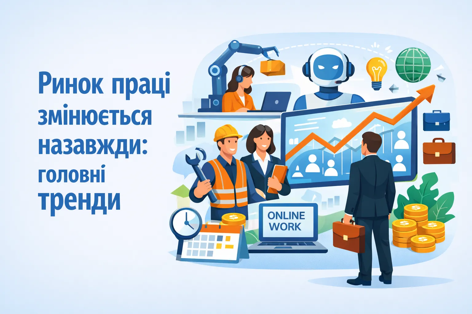 Рынок труда меняется навсегда: главные тренды