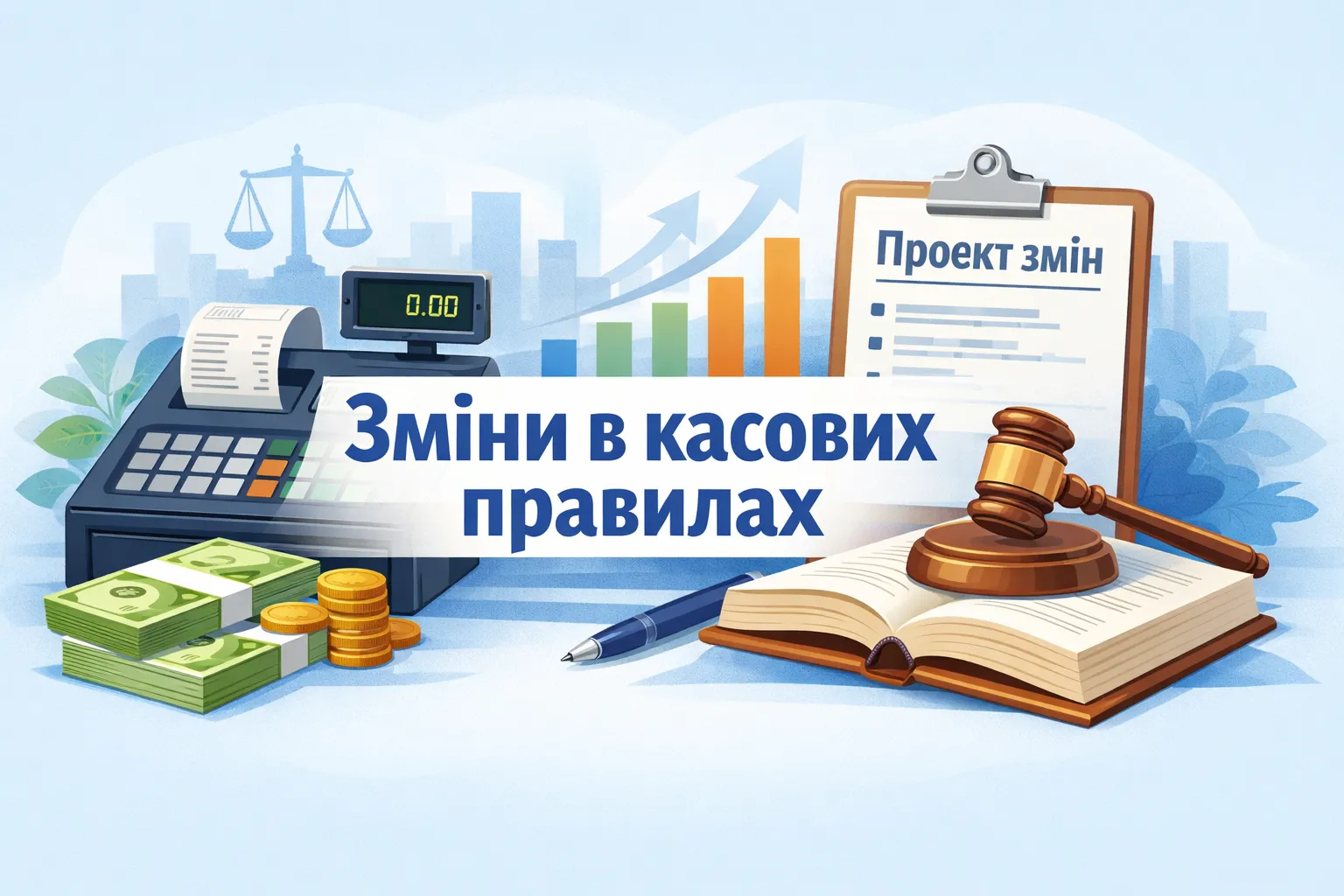 Пропонується внести зміни до актів, що регулюють касову роботу